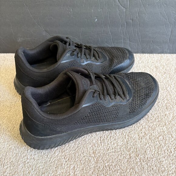 TredSafe Men's Slip Resistant Anti Fatigue Shoes Size 10.5 Black MNTR43SN001 - Picture 1 of 11